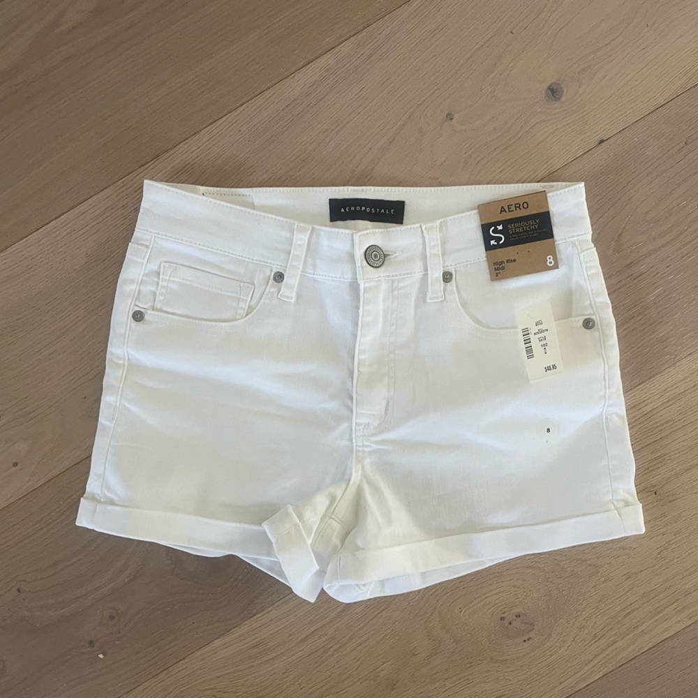 NWT Aeropostale white shorts